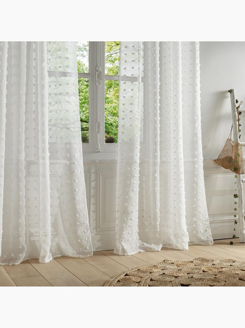 Velo per bambini con piccole nappe Bianco - Kiabi
