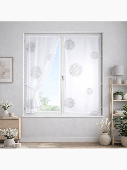 Velo ricamato bianco di Ronds Mêlés - Kiabi