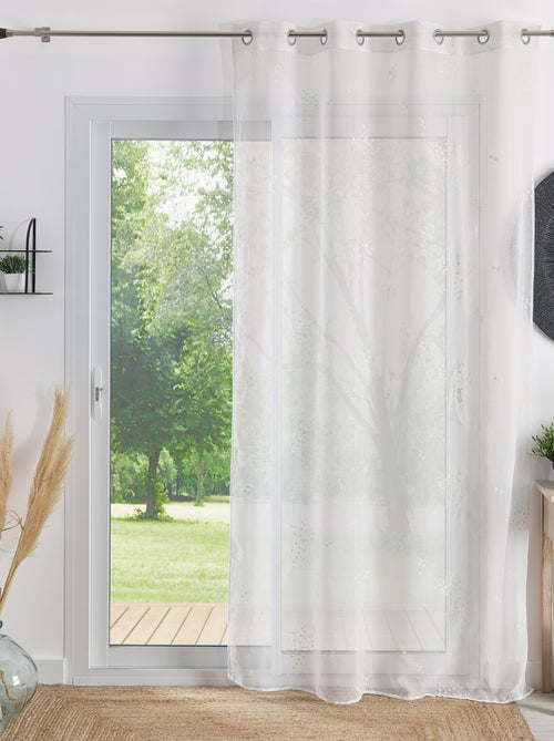 Velo ricamato con un motivo Mimosa - Kiabi