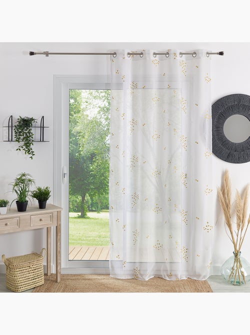 Velo ricamato con un motivo Mimosa - Kiabi