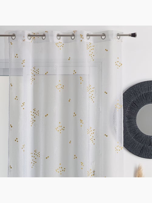 Velo ricamato con un motivo Mimosa - Kiabi