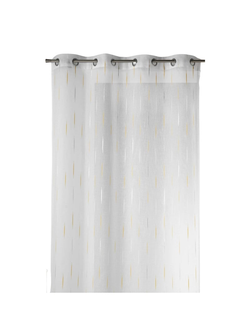Veloce con linee ricamate Giallo - Kiabi