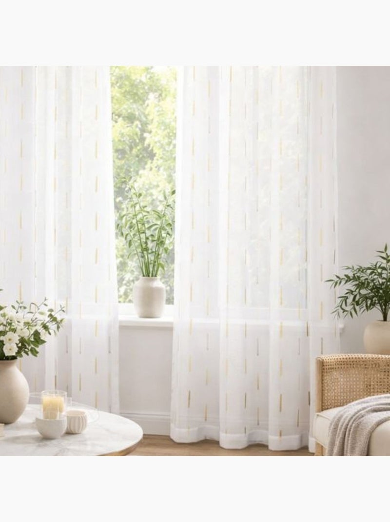 Veloce con linee ricamate Giallo - Kiabi