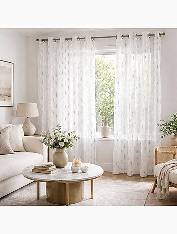 Veloce con linee ricamate