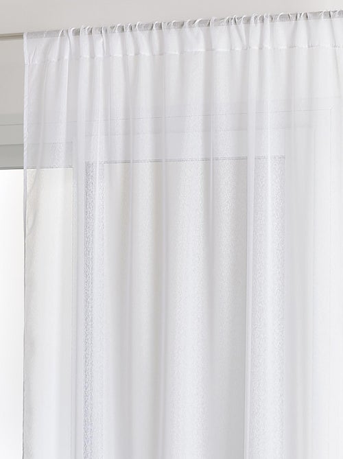 Veloce sabbiato con base ricamata - Kiabi