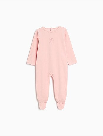 Velvet babygrow, mo fashion