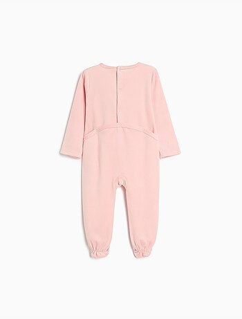 Velvet babygrow, mo fashion