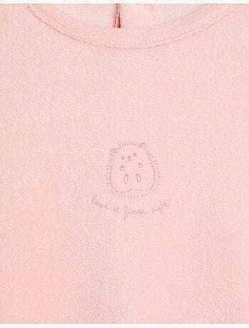 Velvet babygrow, mo fashion