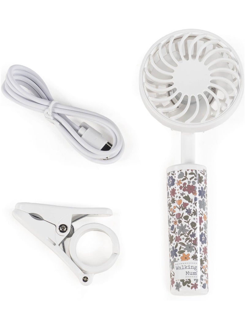 Ventilatore portatile passeggino neonato | Walking Mum Bianco - Kiabi