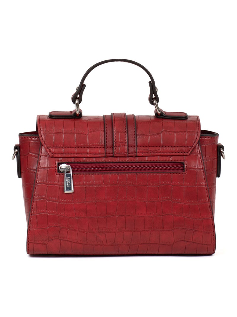 VÉRA - Borsa a mano 1 manico Rosso carminio - Kiabi
