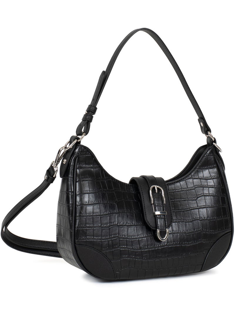 VÉRA - Borsa a spalla con 1 manico Nero - Kiabi