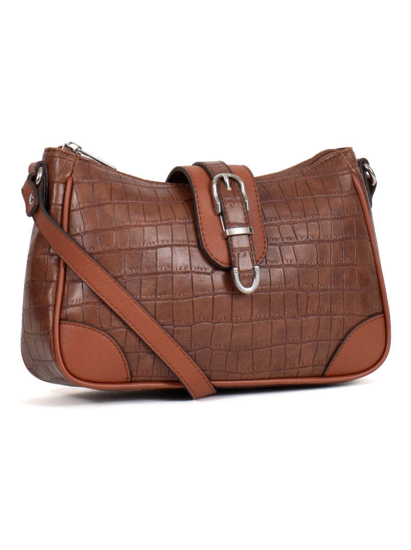 VÉRA - Borsa a tracolla Marrone - Kiabi