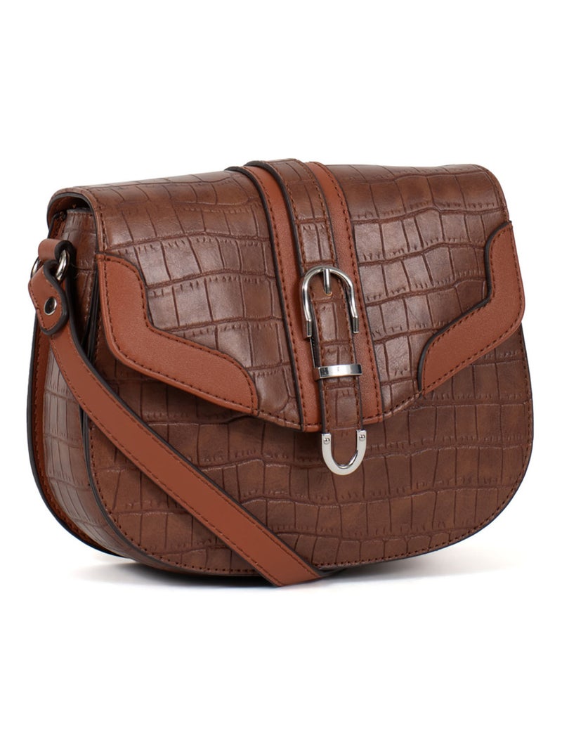VÉRA - Borsa a tracolla Marrone - Kiabi