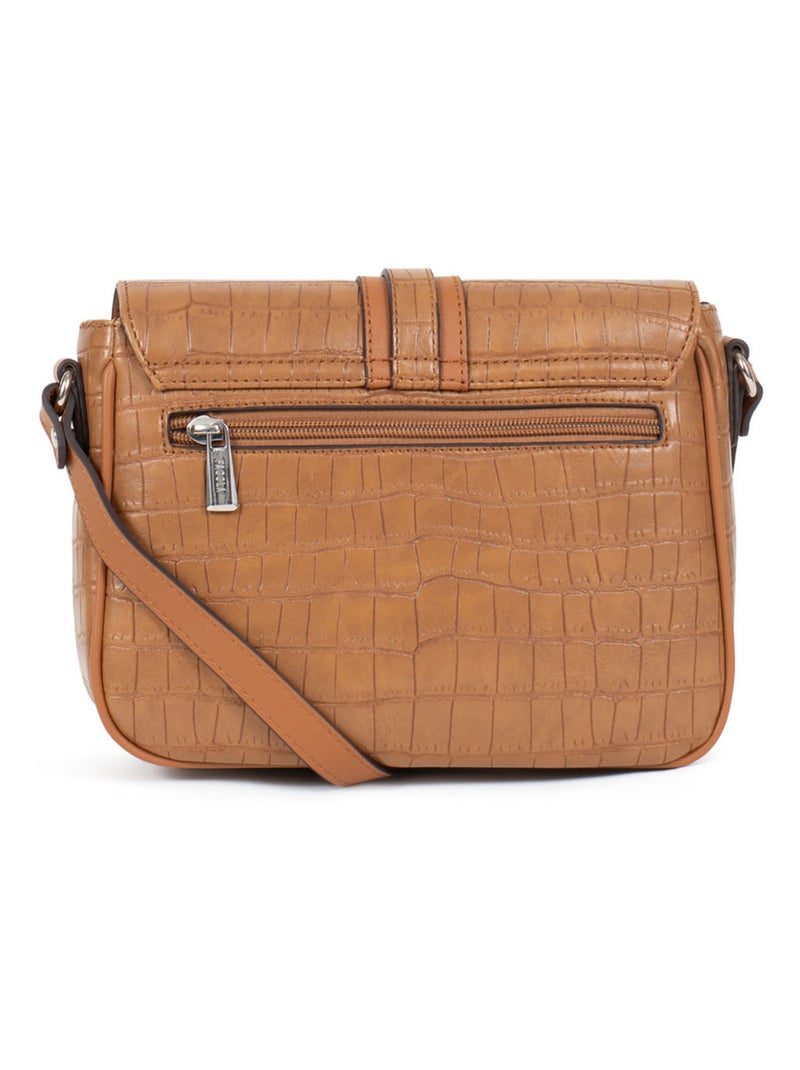 VÉRA - Borsa a tracolla Marrone nocciola - Kiabi