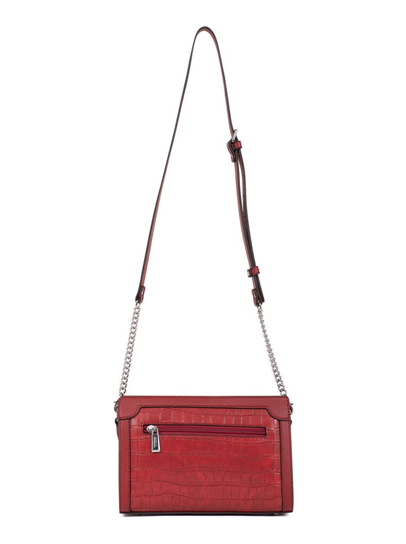 VÉRA - Borsa a tracolla Rosso carminio - Kiabi
