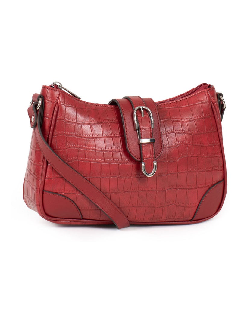 VÉRA - Borsa a tracolla Rosso carminio - Kiabi