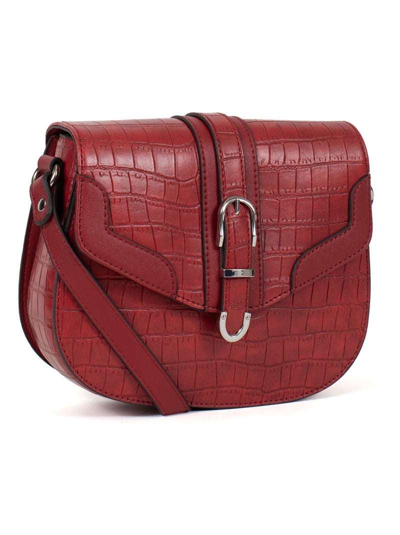 VÉRA - Borsa a tracolla Rosso carminio - Kiabi