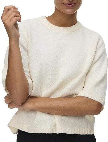 Vero Moda - Maglione a Maniche Corte da Donna