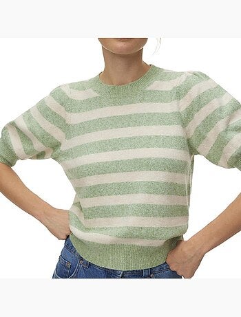 Vero Moda - Maglione Donna a Maniche Corte