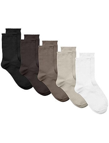 Vero Moda - Set 5 Paia Calzini Donna
