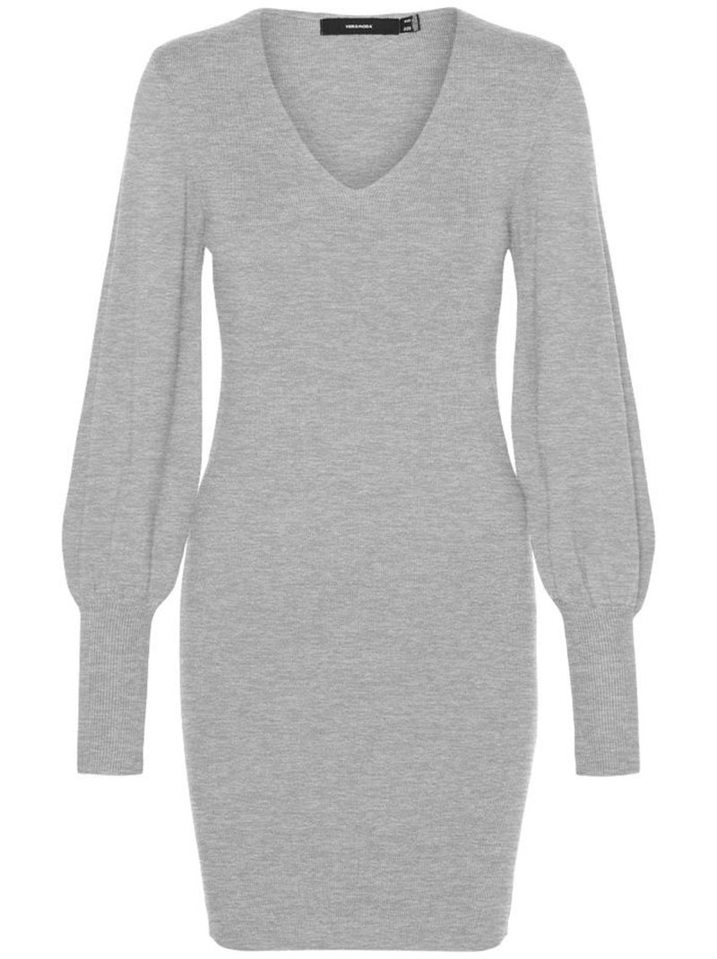 Vero Moda - Vestito Maglione da Donna Grigio argentato - Kiabi