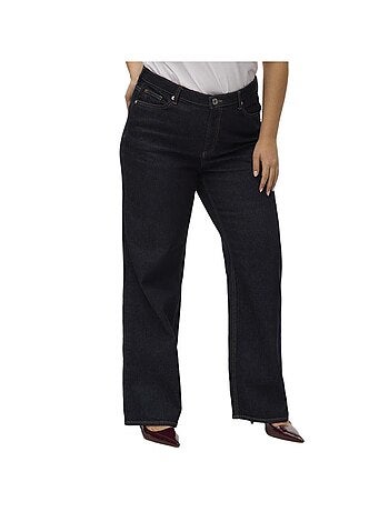 Vero Moda Curve Jeans Dritti a Gamba Larga