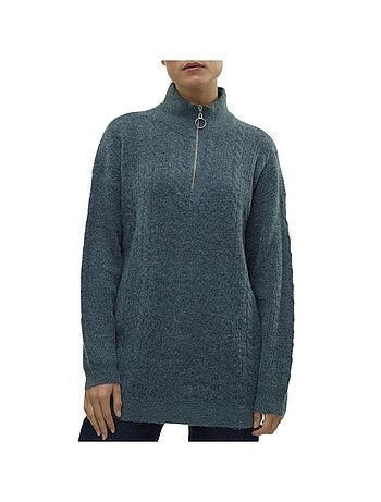 Vero Moda Maglione Donna con Zip 1/4