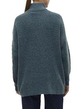 Vero moda maglione donna con zip 1/4