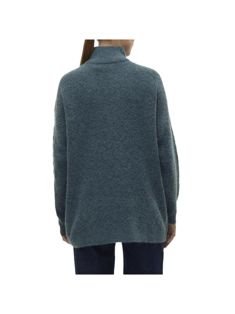 Vero Moda Maglione Donna con Zip 1/4 Blu - Kiabi