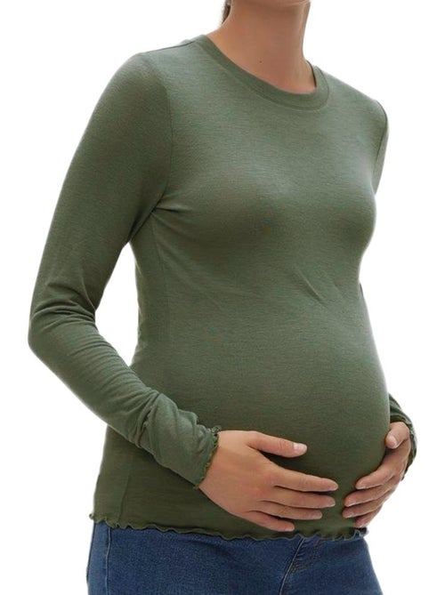 Vero Moda Maternity Top a Maniche Lunghe da Donna - Kiabi Vero Moda Maternity Top a Maniche Lunghe da Donna - Kiabi