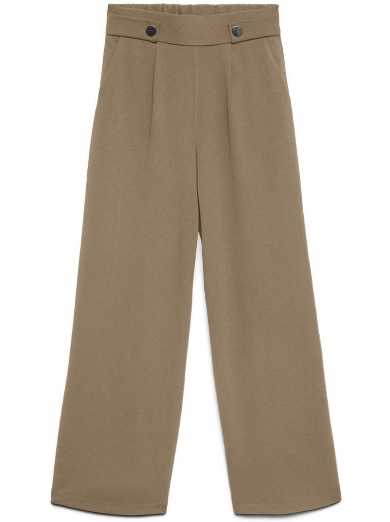 Vero moda pantaloni donna eleganti Cammello - Kiabi