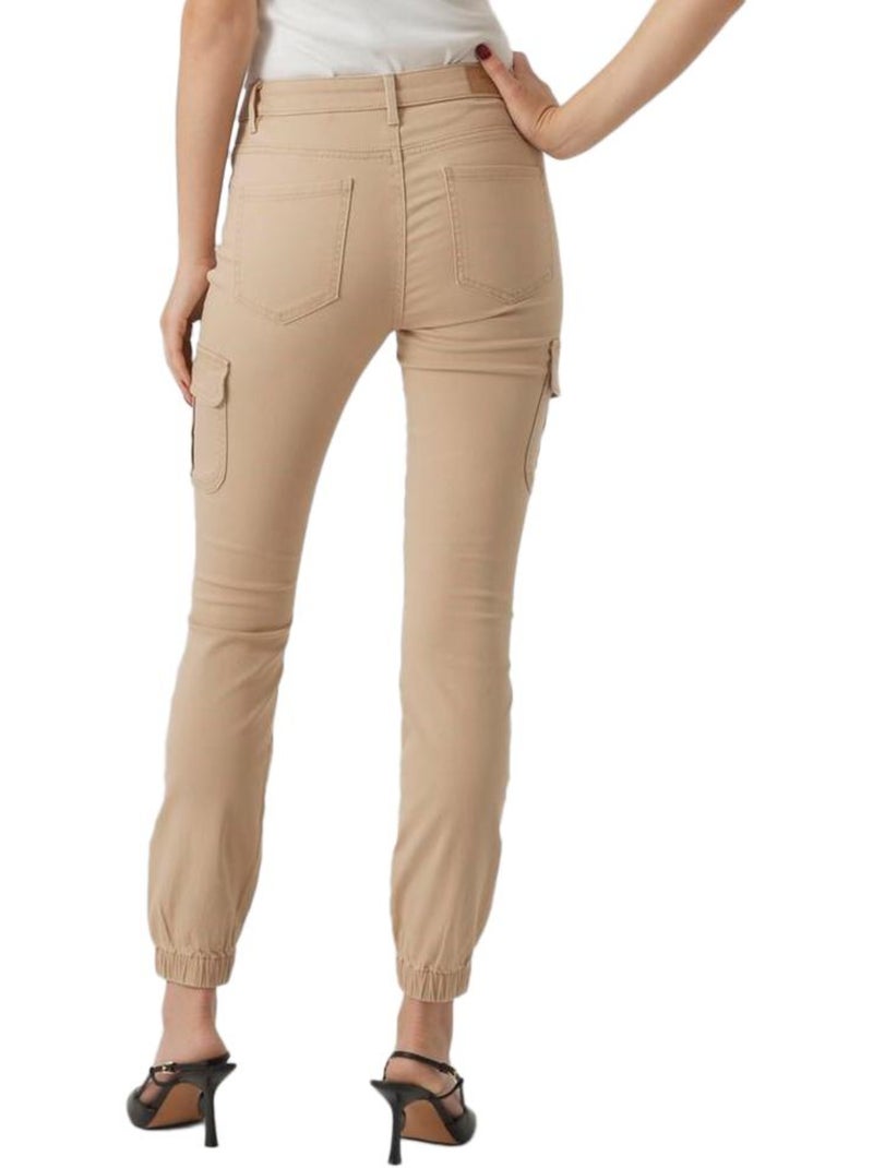 Vero Moda Pantaloni Jogger da Donna Beige - Kiabi