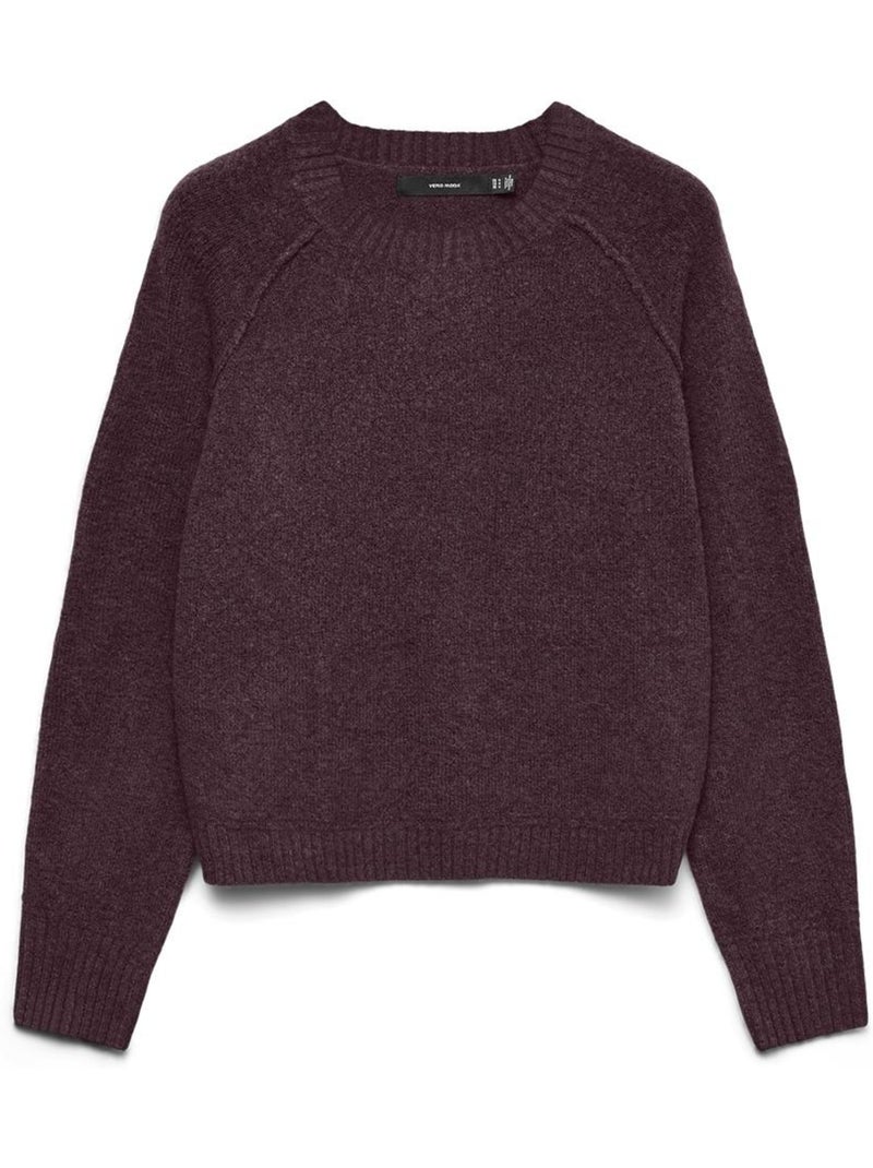 Vero moda pullover donna con maniche raglan Viola prugna - Kiabi