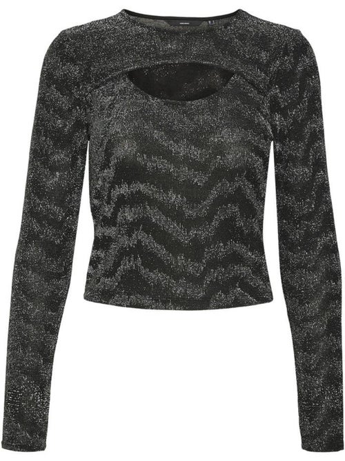 Vero Moda T-Shirt Donna a Maniche Lunghe - Kiabi Vero Moda T-Shirt Donna a Maniche Lunghe - Kiabi