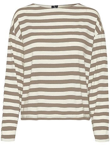 Vero Moda T-shirt Donna a Maniche Lunghe