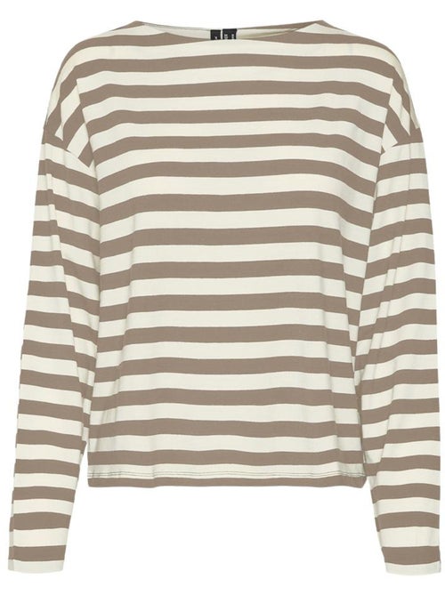 Vero Moda T-shirt Donna a Maniche Lunghe - Kiabi Vero Moda T-shirt Donna a Maniche Lunghe - Kiabi