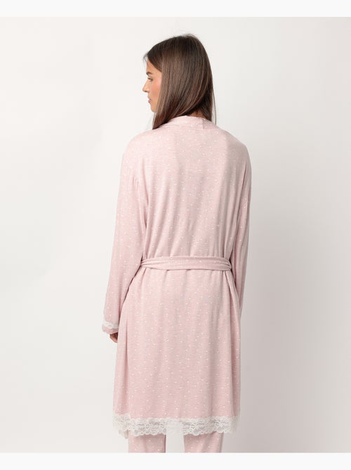 Vestaglia a maniche lunghe con cuori ADMAS CLASSIC da donna - Kiabi Vestaglia a maniche lunghe con cuori ADMAS CLASSIC da donna - Kiabi