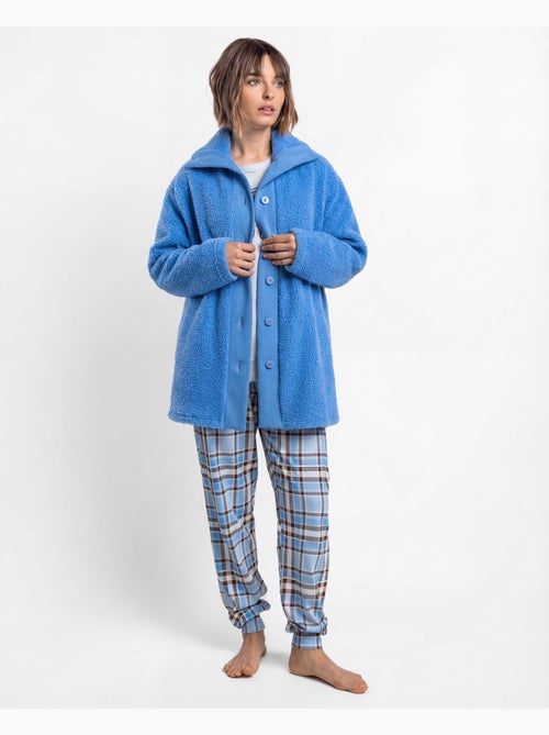 Vestaglia a maniche lunghe in caldo Sherpa Dreams da donna ADMAS - Kiabi Vestaglia a maniche lunghe in caldo Sherpa Dreams da donna ADMAS - Kiabi