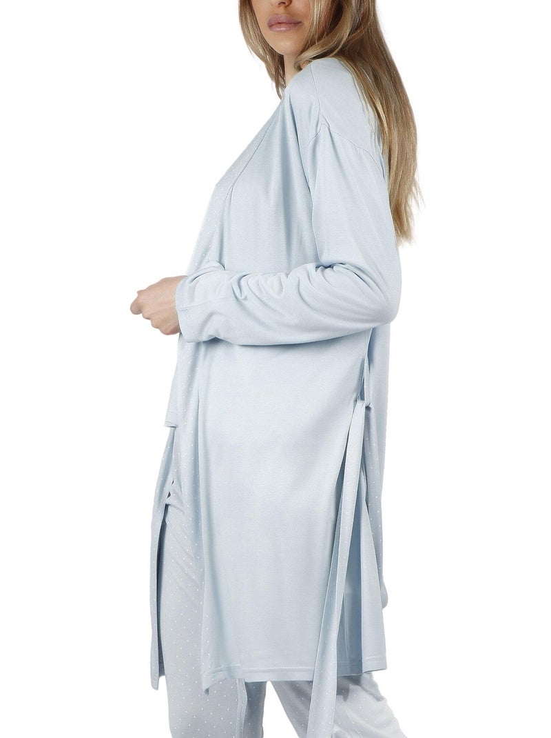 Vestaglia a maniche lunghe Soft Secret da donna ADMAS CLASSIC Blu - Kiabi