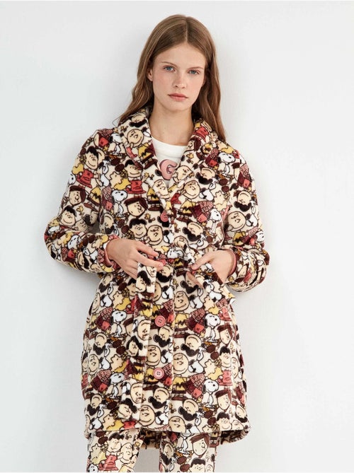 Vestaglia abbottonata con stampa snoopy - Kiabi Vestaglia abbottonata con stampa snoopy - Kiabi