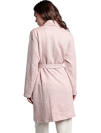 Vestaglia ADMAS CLASSIC a maniche lunghe con pois e fiori per donna