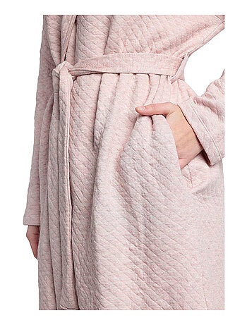 Vestaglia ADMAS CLASSIC a maniche lunghe con pois e fiori per donna
