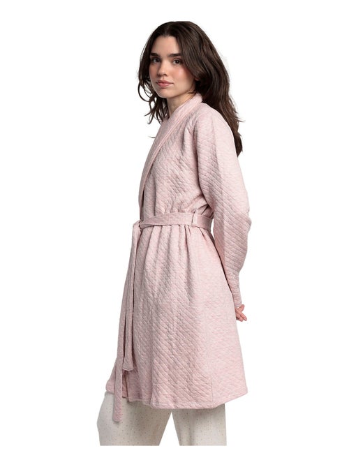 Vestaglia ADMAS CLASSIC a maniche lunghe con pois e fiori per donna - Kiabi Vestaglia ADMAS CLASSIC a maniche lunghe con pois e fiori per donna - Kiabi