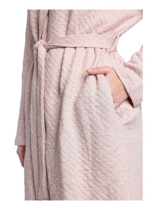 Vestaglia ADMAS CLASSIC a maniche lunghe con pois e fiori per donna - Kiabi Vestaglia ADMAS CLASSIC a maniche lunghe con pois e fiori per donna - Kiabi