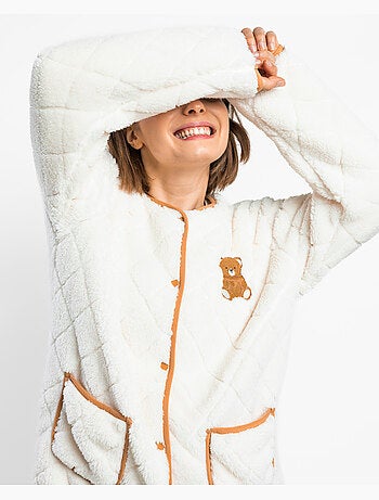 Vestaglia calda a maniche lunghe ADMAS Bear Hugs per donna
