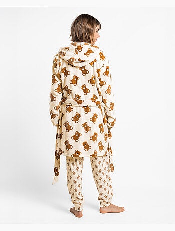 Vestaglia calda a maniche lunghe ADMAS Bear Hugs per donna