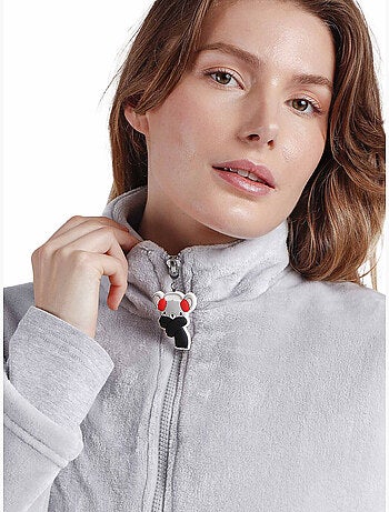 Vestaglia calda a maniche lunghe con scritta Good Morning Mouse di ADMAS da donna