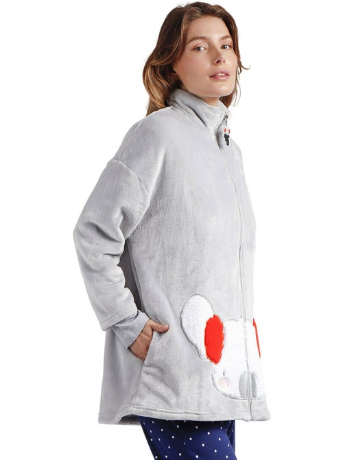 Vestaglia calda a maniche lunghe con scritta Good Morning Mouse di ADMAS da donna - Kiabi Vestaglia calda a maniche lunghe con scritta Good Morning Mouse di ADMAS da donna - Kiabi