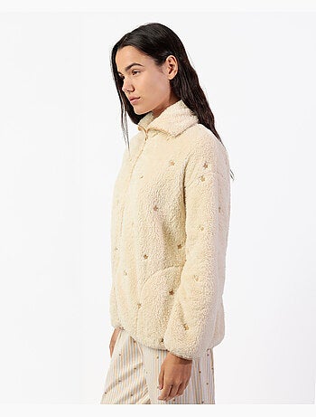 Vestaglia calda a maniche lunghe con stelle e strisce da donna ADMAS CLASSIC