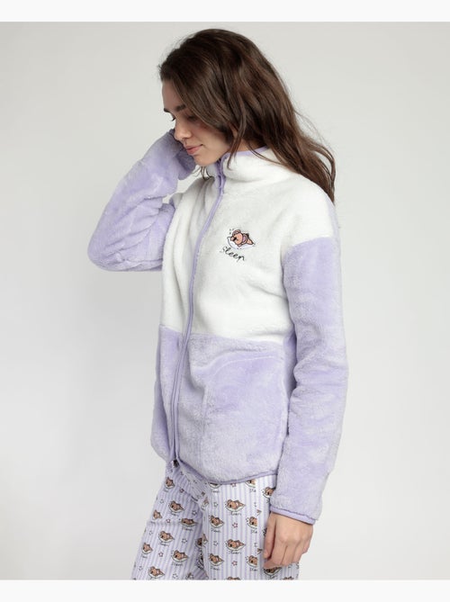Vestaglia calda a maniche lunghe da donna ADMAS Tutto ciò di cui hai bisogno è dormire - Kiabi Vestaglia calda a maniche lunghe da donna ADMAS Tutto ciò di cui hai bisogno è dormire - Kiabi
